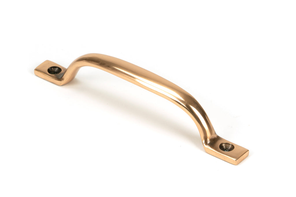 From The Anvil's Polished Bronze Slim Sash Pull