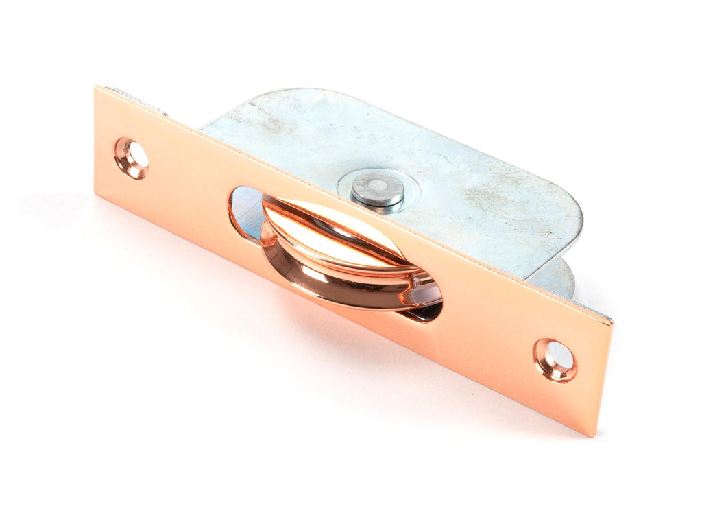 From The Anvil's Polished Bronze Square Ended Sash Pulley 75kg