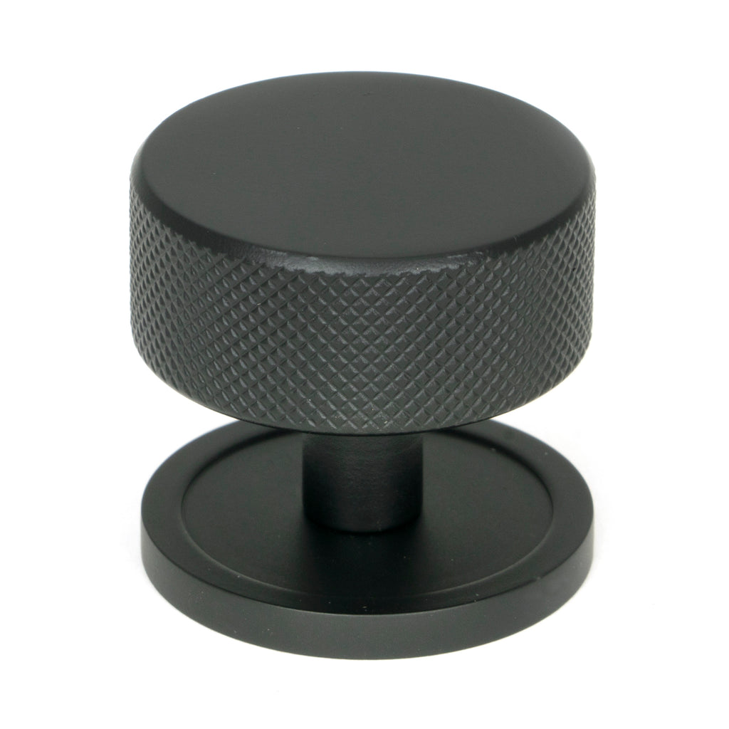 From The Anvil's Matt Black 38mm Brompton Cabinet Knob