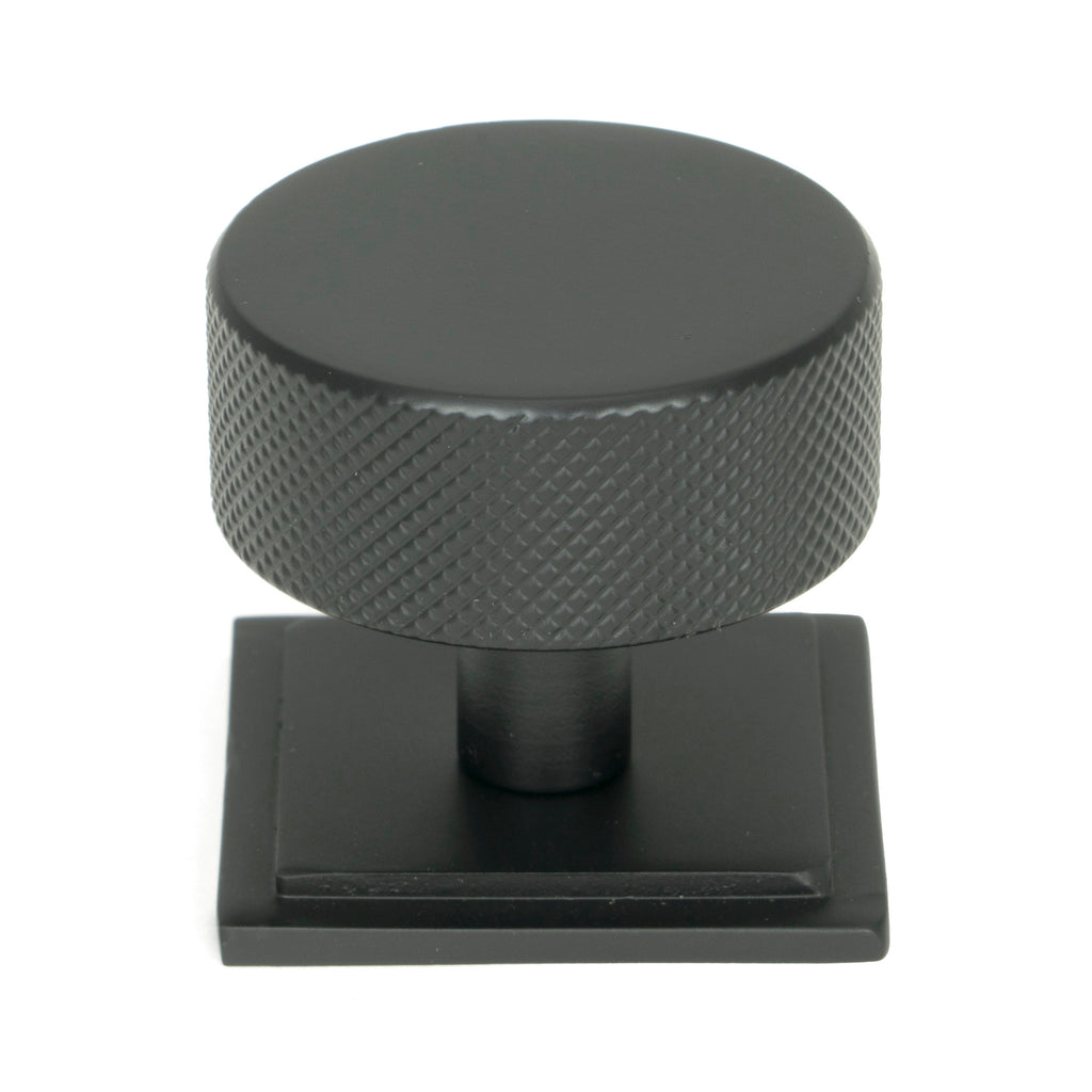 From The Anvil's Matt Black 38mm Brompton Cabinet Knob