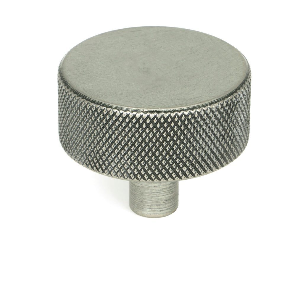 From The Anvil's Pewter Patina 38mm Brompton Cabinet Knob