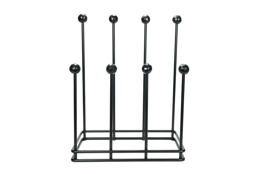 From The Anvil's Matt Black Boot Rack