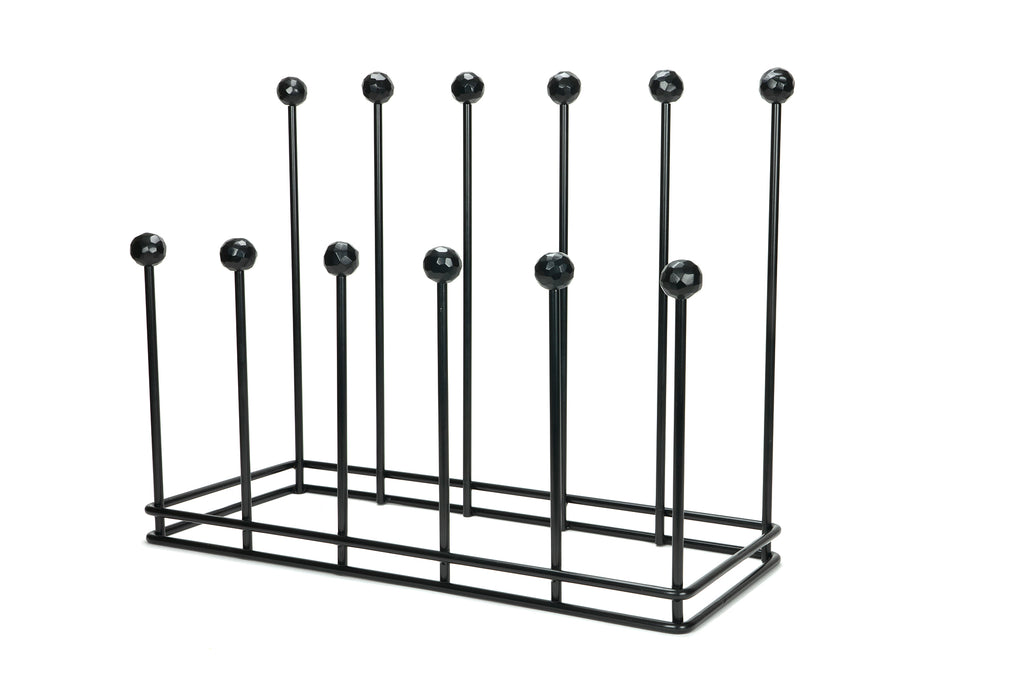 From The Anvil's Matt Black Boot Rack