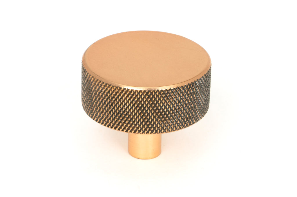 From The Anvil's Polished Bronze 38mm Brompton Cabinet Knob