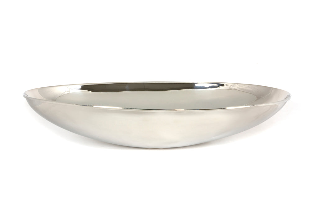 From The Anvil's Smooth Nickel Oval Sink