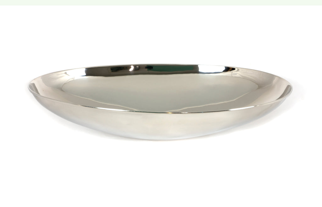 From The Anvil's Smooth Nickel Oval Sink