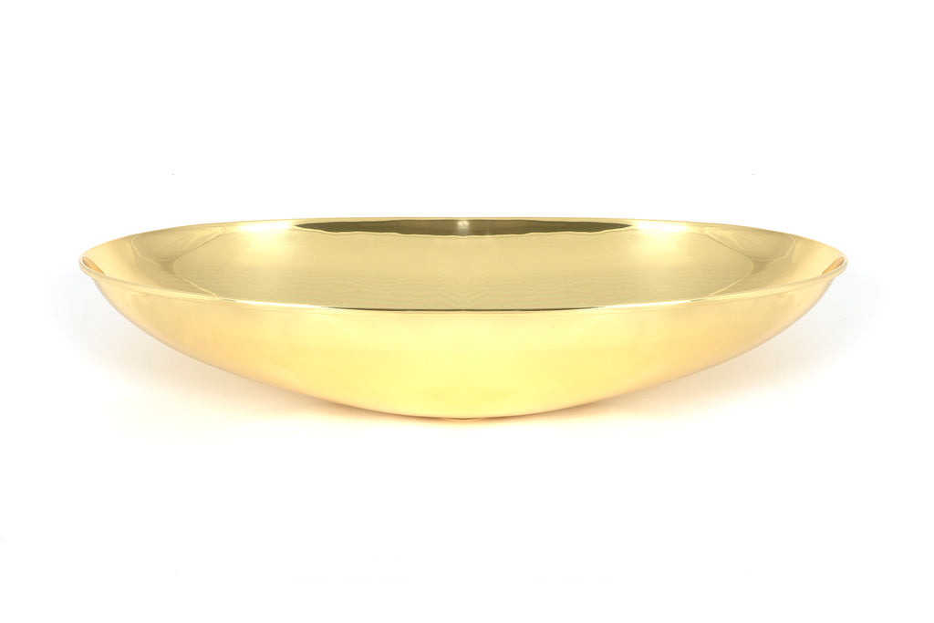 From The Anvil's Smooth Brass Oval Sink