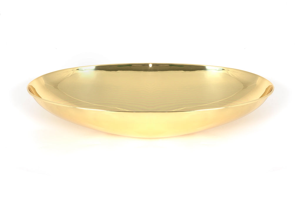 From The Anvil's Smooth Brass Oval Sink