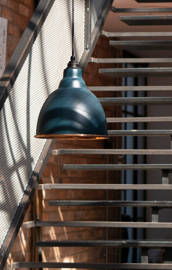 From The Anvil's Hammered Copper Hammered Copper Brindley Pendant