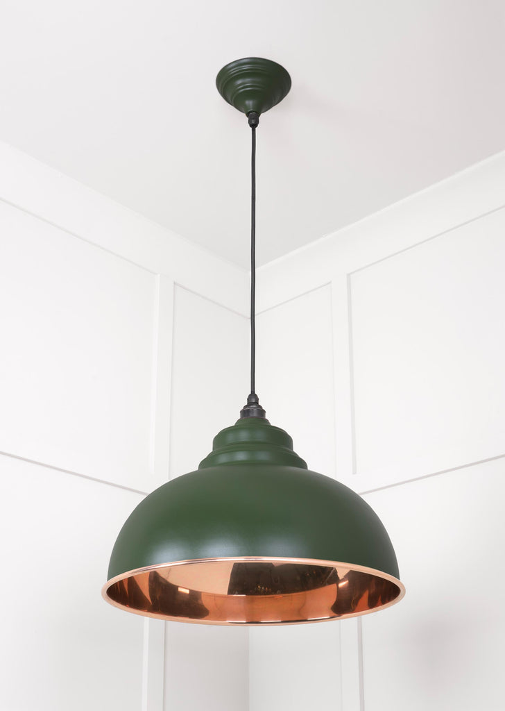 From The Anvil's Smooth Copper Smooth Copper Harborne Pendant