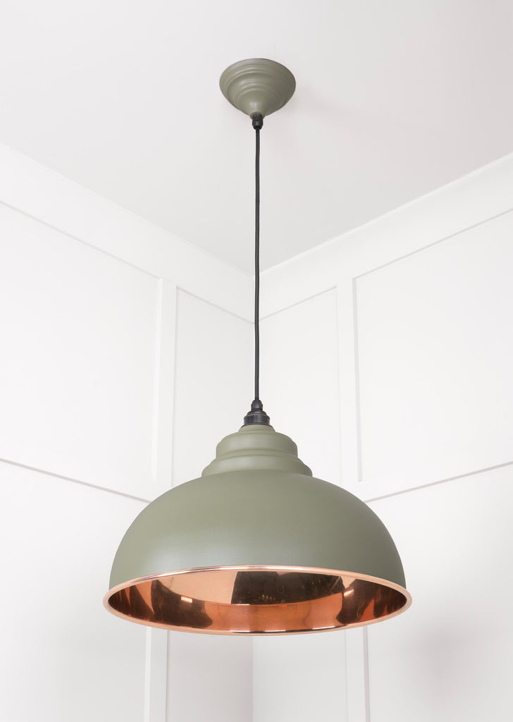 From The Anvil's Smooth Copper Smooth Copper Harborne Pendant