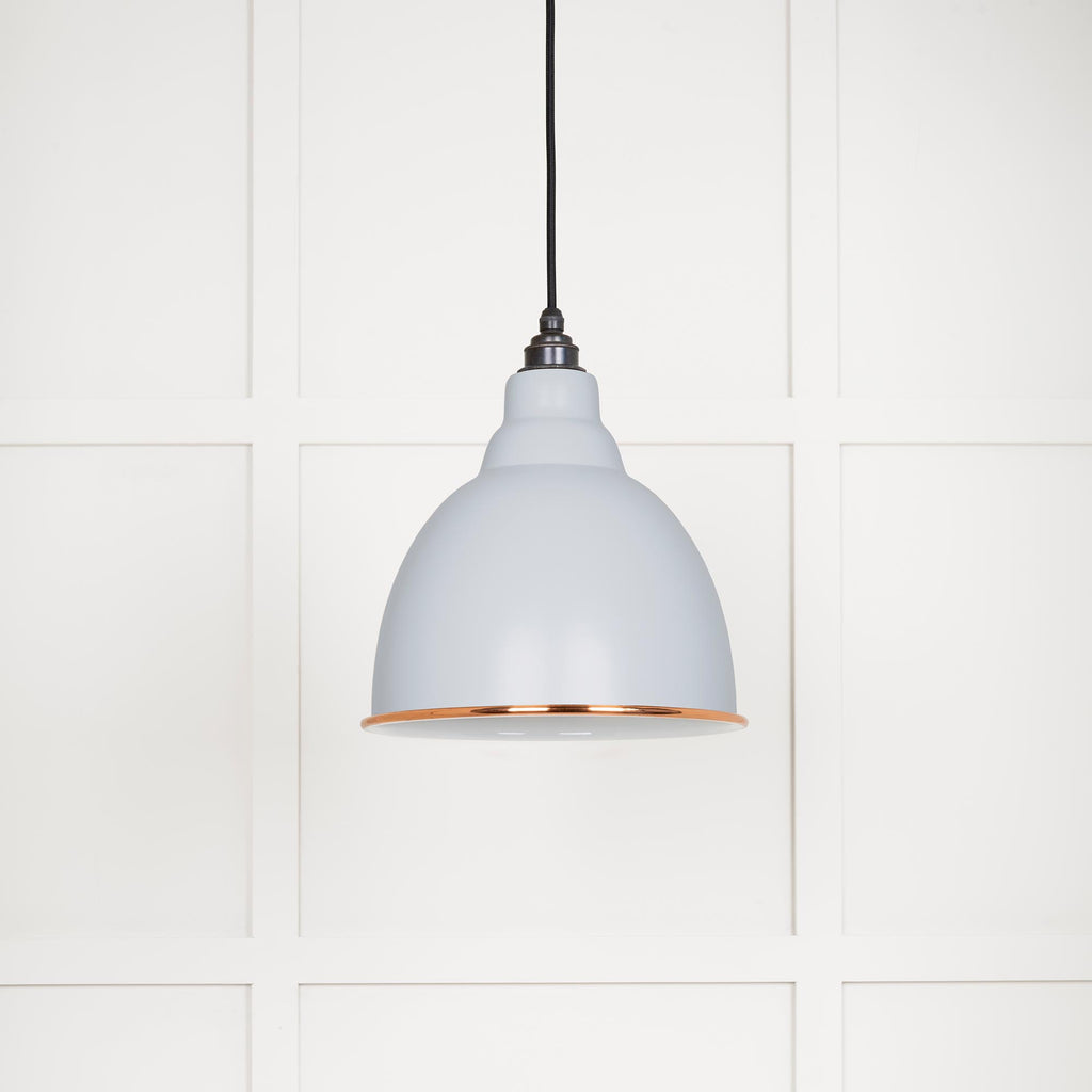 From The Anvil's Accent White Gloss Brindley Pendant