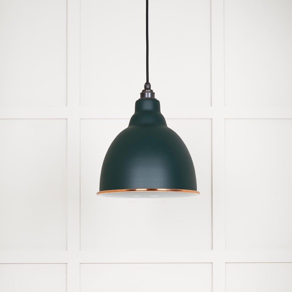 From The Anvil's Accent White Gloss Brindley Pendant