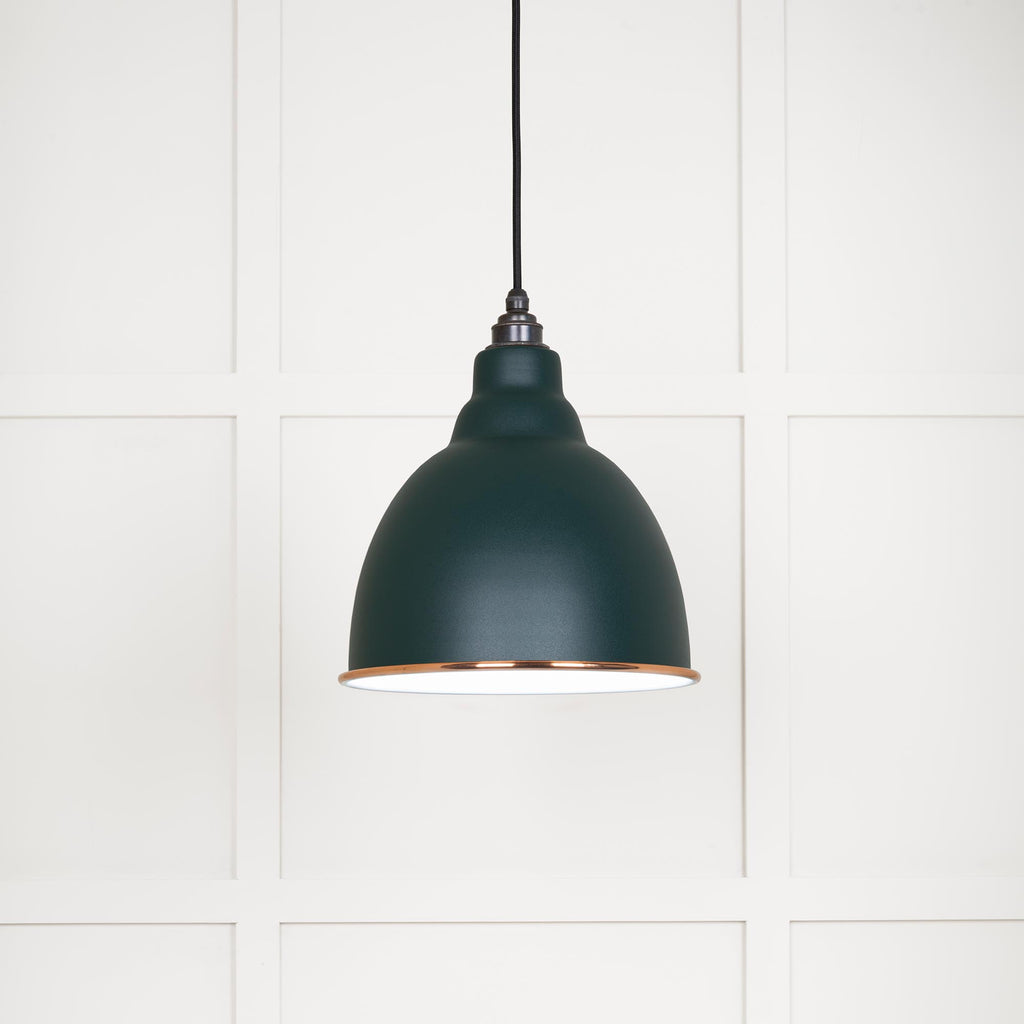 From The Anvil's Accent White Gloss Brindley Pendant