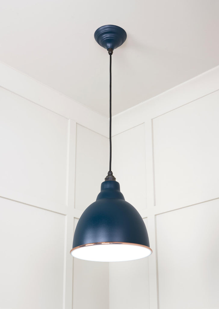 From The Anvil's Accent White Gloss Brindley Pendant