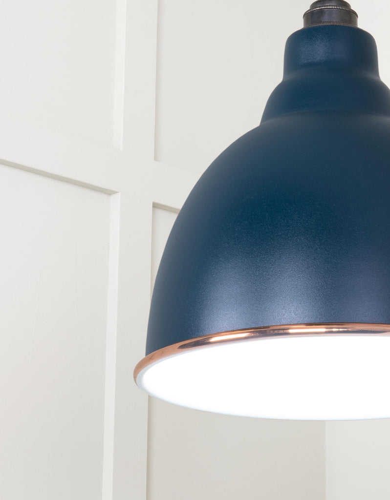 From The Anvil's Accent White Gloss Brindley Pendant