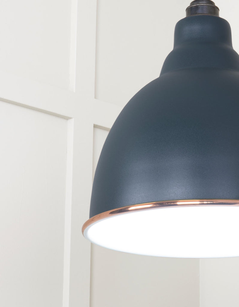 From The Anvil's Accent White Gloss Brindley Pendant