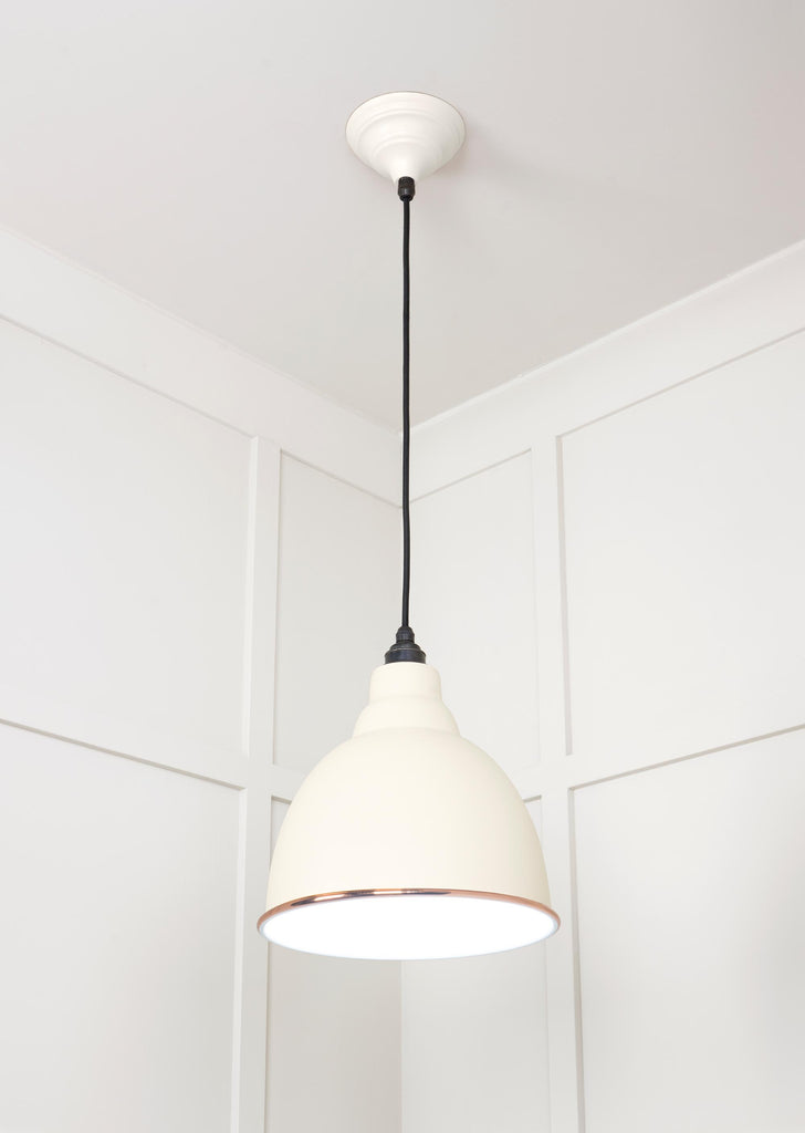 From The Anvil's Accent White Gloss Brindley Pendant