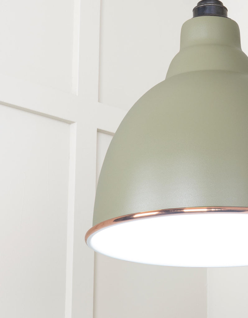 From The Anvil's Accent White Gloss Brindley Pendant