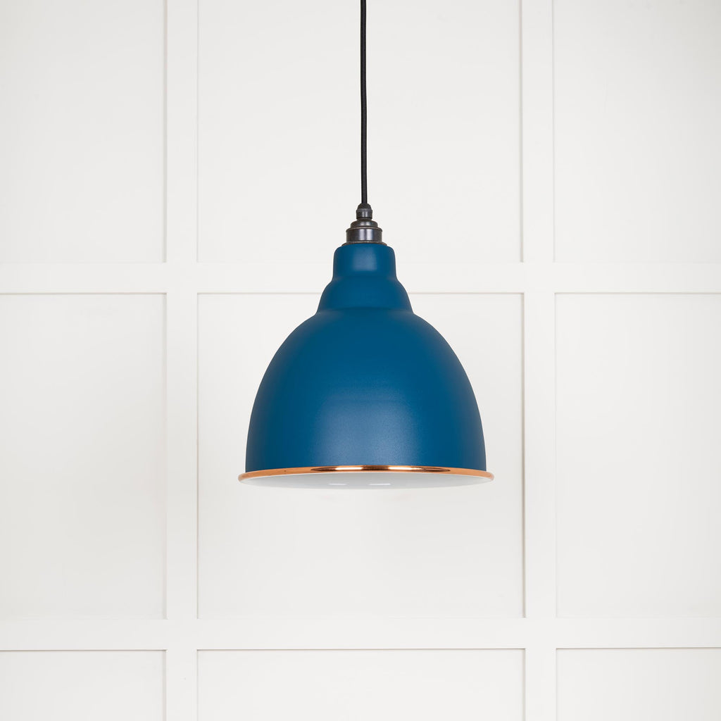 From The Anvil's Accent White Gloss Brindley Pendant