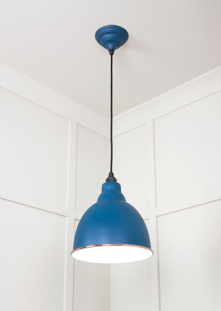 From The Anvil's Accent White Gloss Brindley Pendant