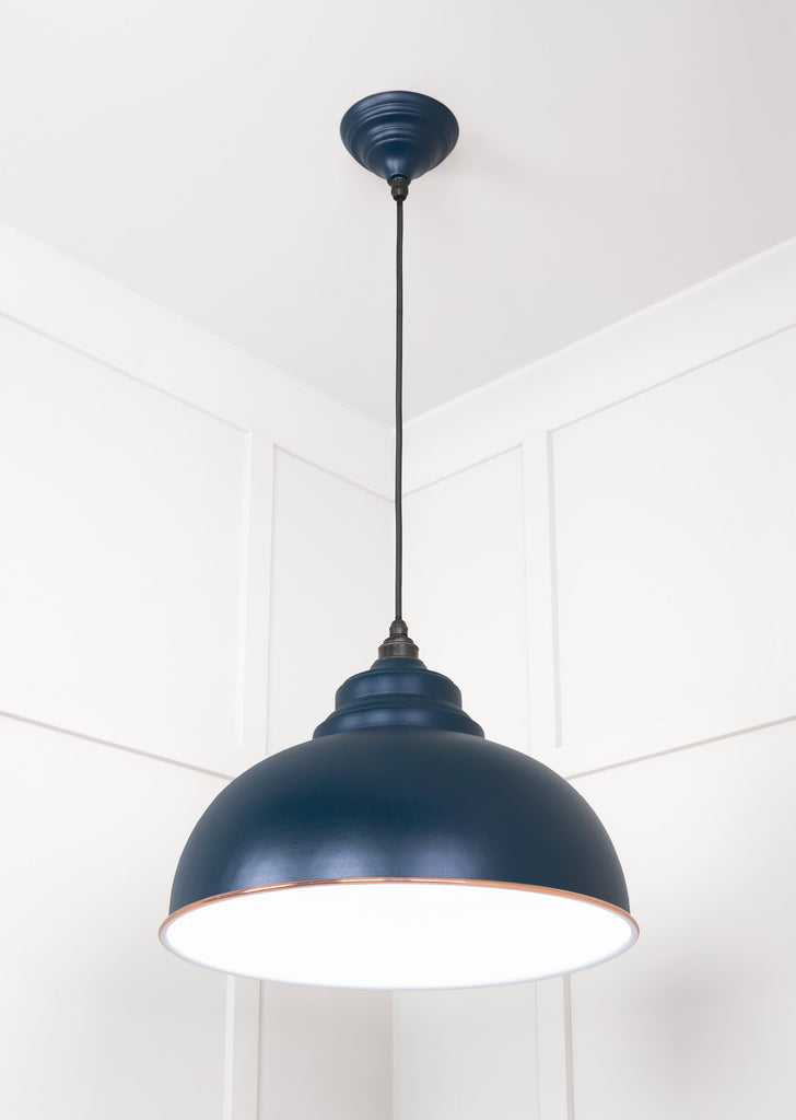 From The Anvil's Accent White Gloss Harborne Pendant