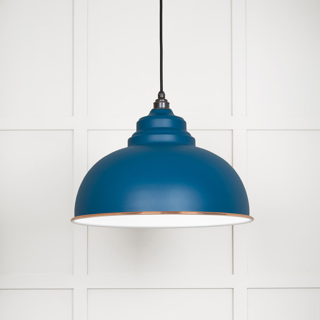 From The Anvil's Accent White Gloss Harborne Pendant