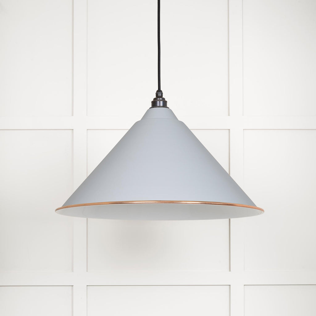 From The Anvil's Accent White Gloss Hockley Pendant