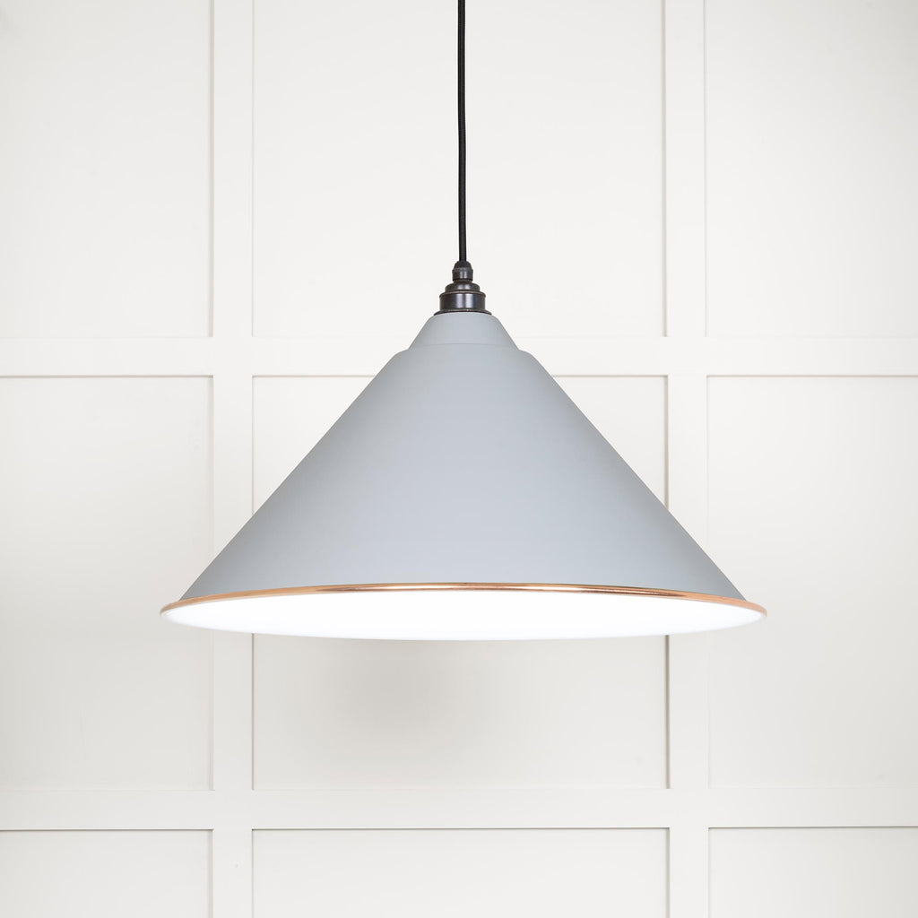 From The Anvil's Accent White Gloss Hockley Pendant