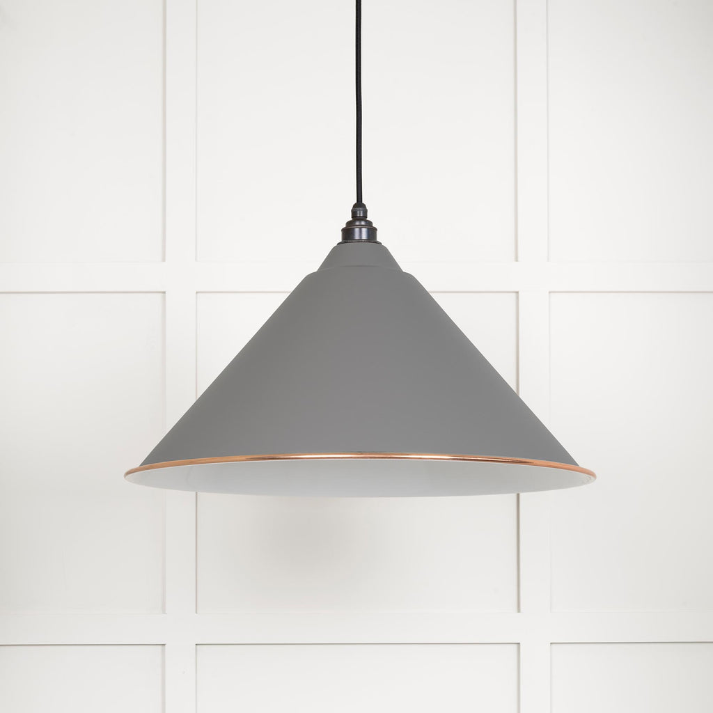 From The Anvil's Accent White Gloss Hockley Pendant