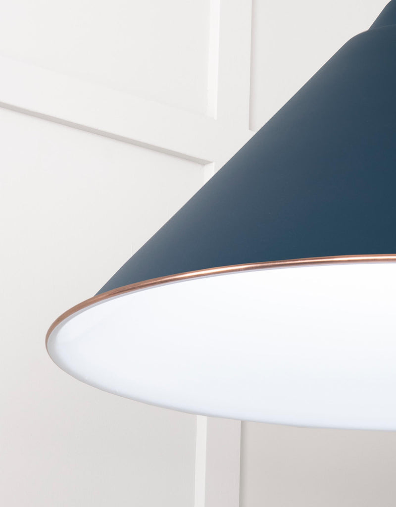 From The Anvil's Accent White Gloss Hockley Pendant