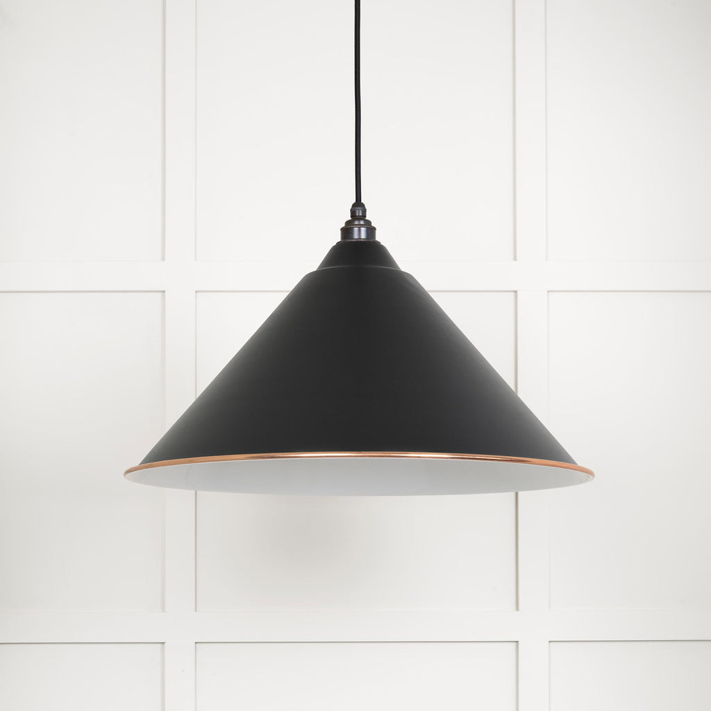 From The Anvil's Accent White Gloss Hockley Pendant