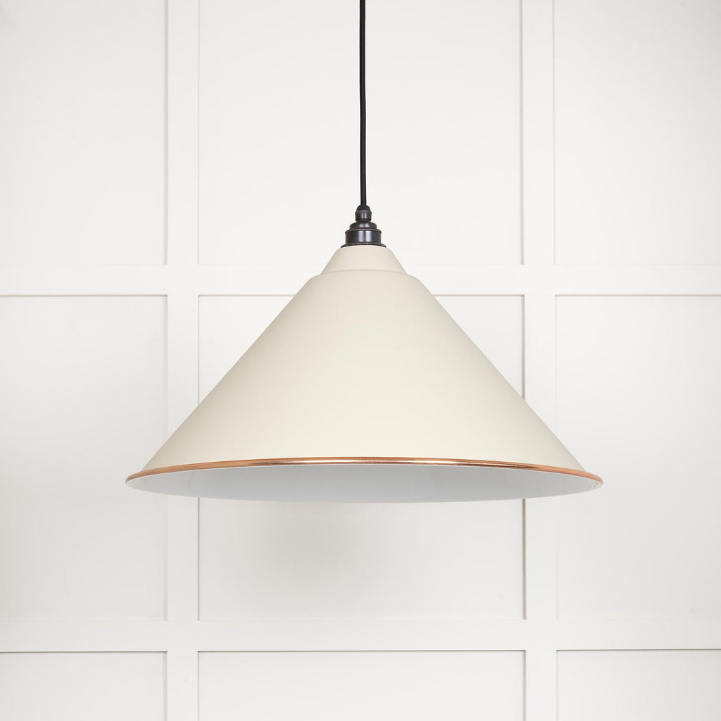 From The Anvil's Accent White Gloss Hockley Pendant