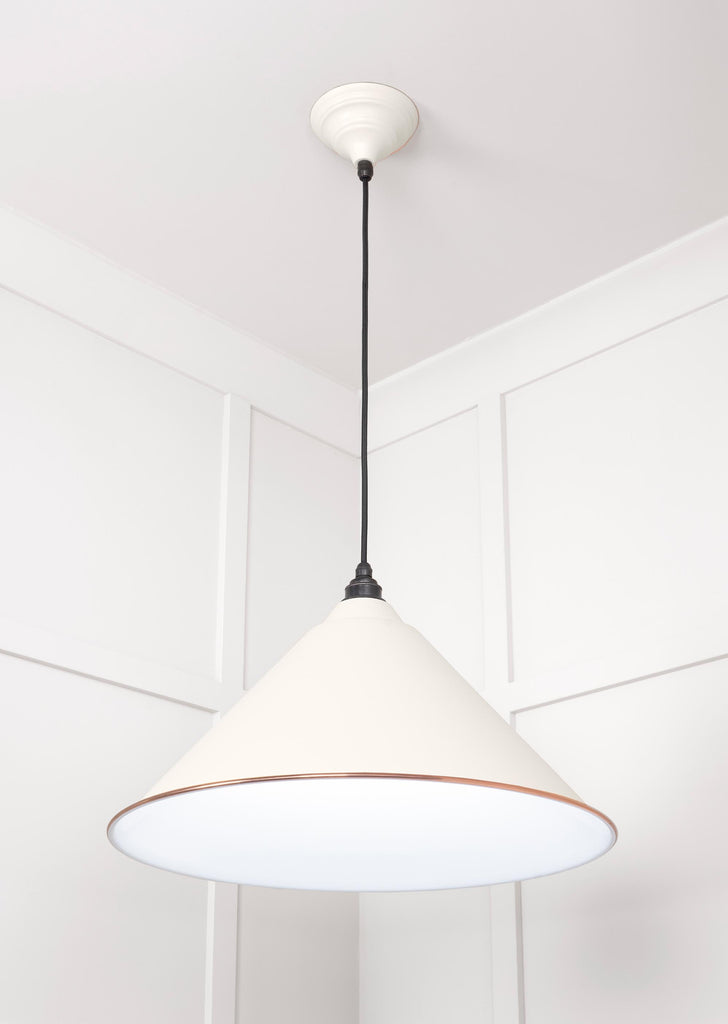 From The Anvil's Accent White Gloss Hockley Pendant