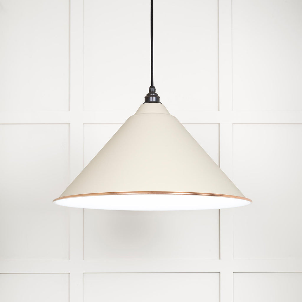 From The Anvil's Accent White Gloss Hockley Pendant