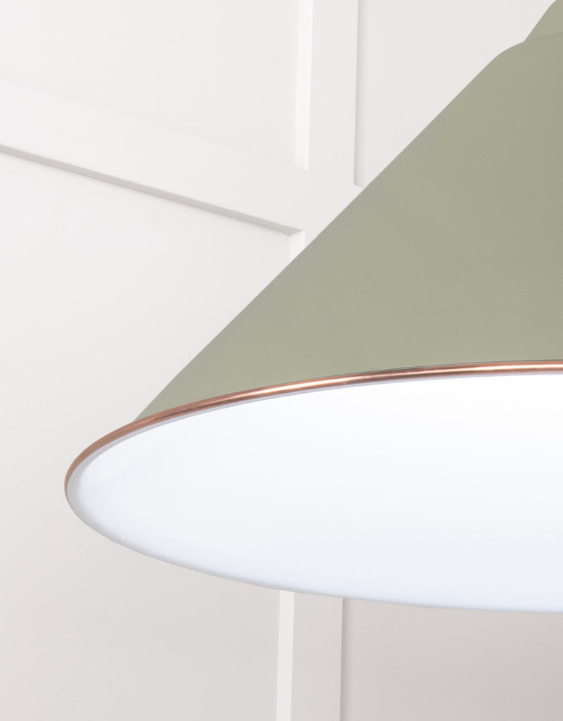 From The Anvil's Accent White Gloss Hockley Pendant