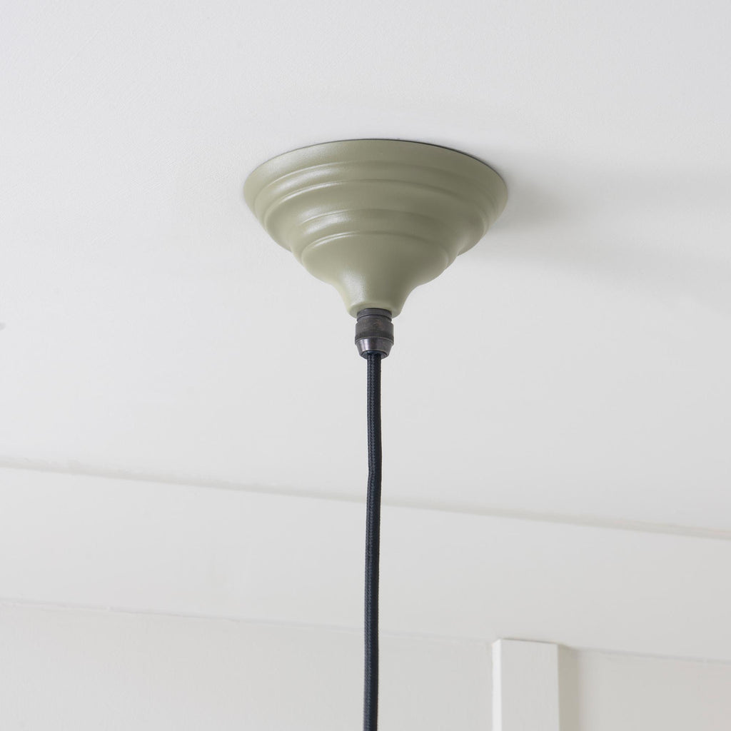 From The Anvil's Accent White Gloss Hockley Pendant