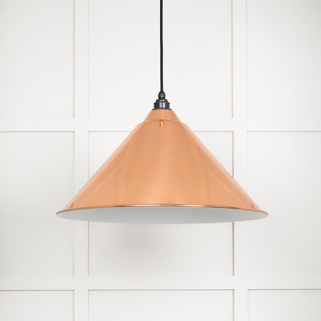 From The Anvil's Accent White Gloss Hockley Pendant