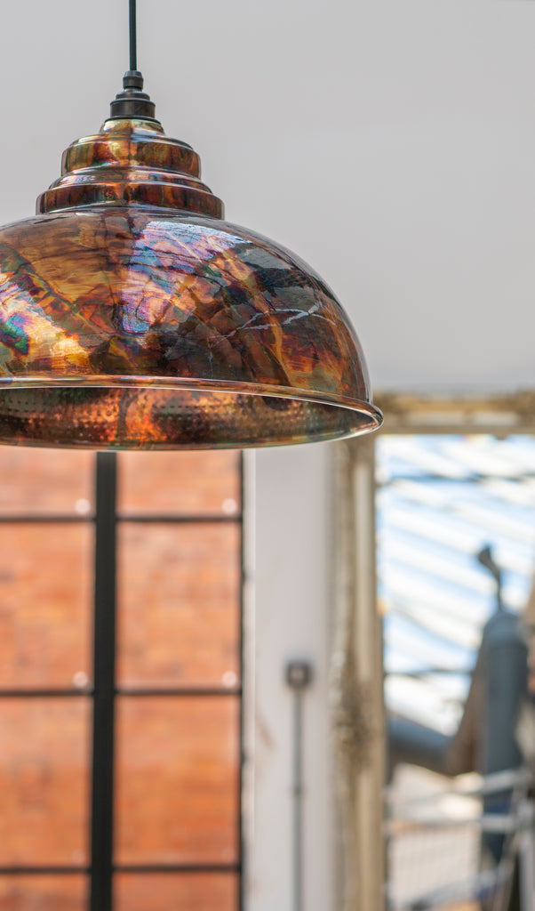 From The Anvil's Burnished Burnished Harborne Pendant