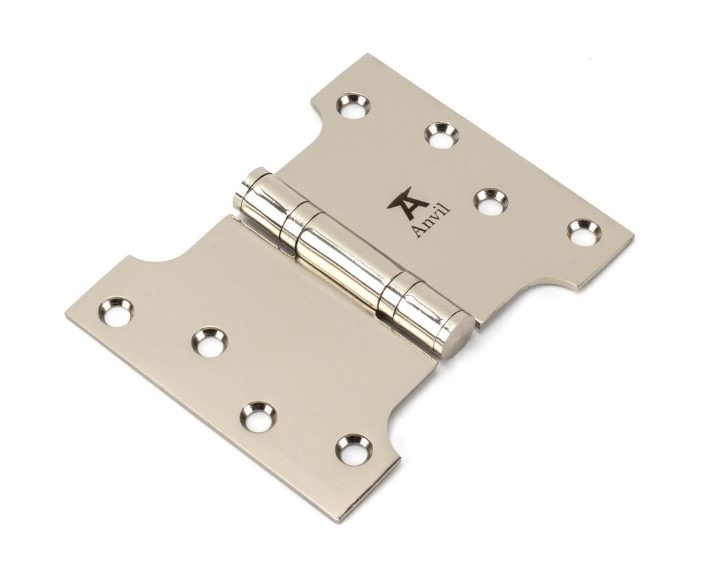 From The Anvil's Polished Nickel Parliament Hinges SS (pair)