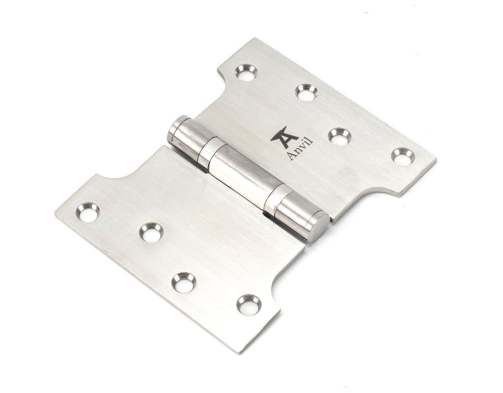 From The Anvil's Satin Stainless Steel Parliament Hinges SS (pair)