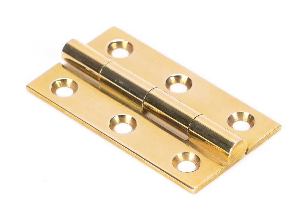 From The Anvil's Polished Brass Butt Hinge (pair)