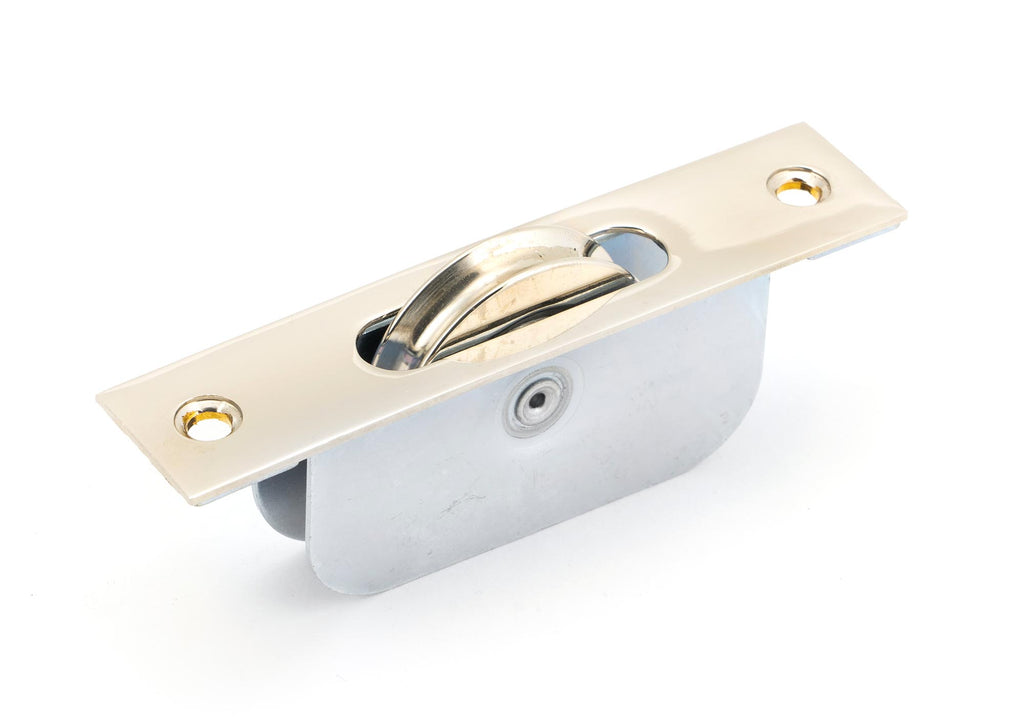 From The Anvil's Polished Nickel Square Ended Sash Pulley 75kg