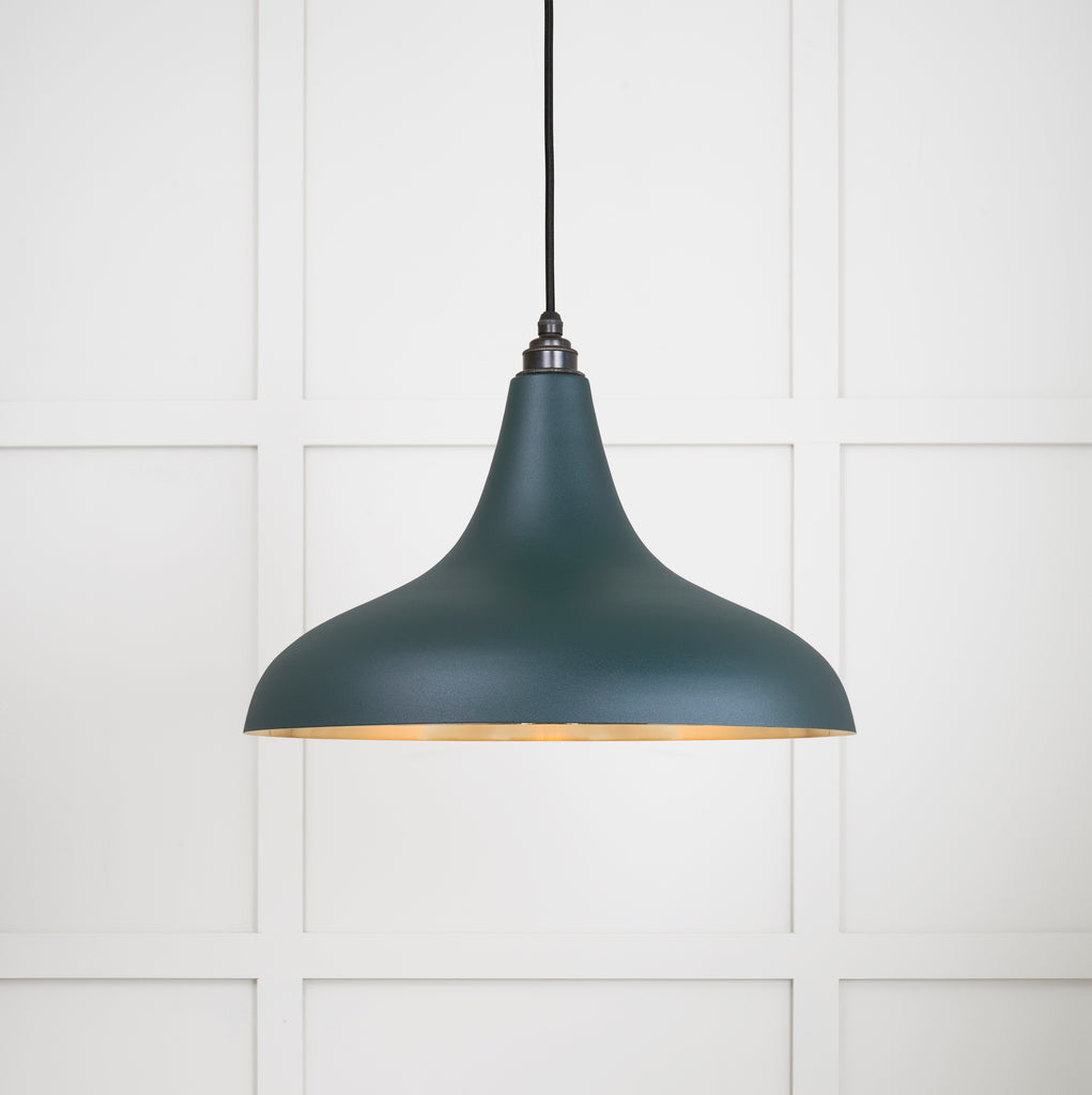 From The Anvil's Smooth Brass Smooth Brass Frankley Pendant