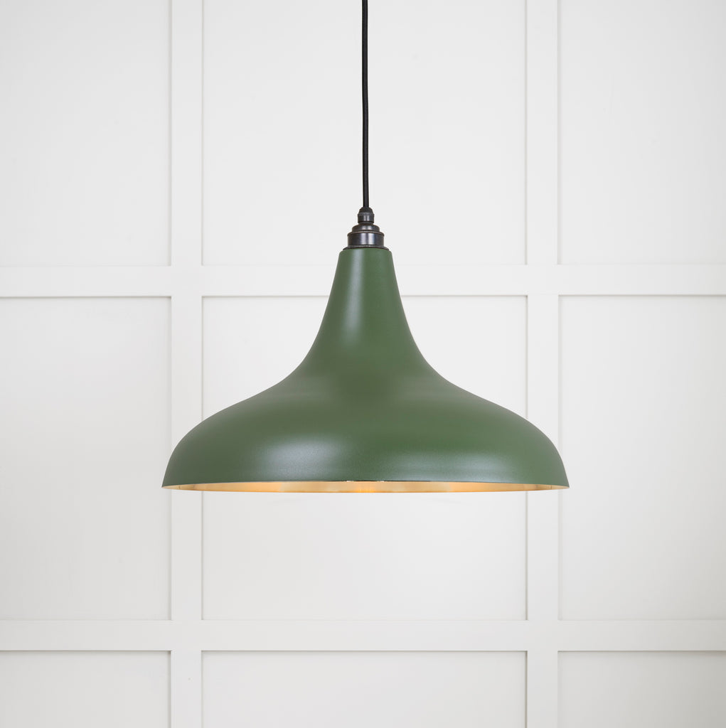 From The Anvil's Smooth Brass Smooth Brass Frankley Pendant