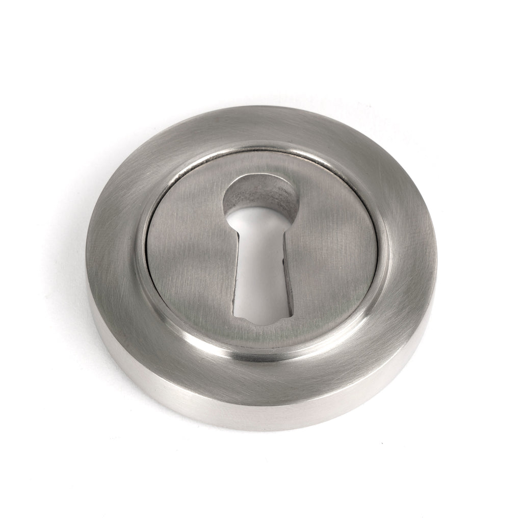 From The Anvil's Satin Marine SS (316) Round Escutcheon