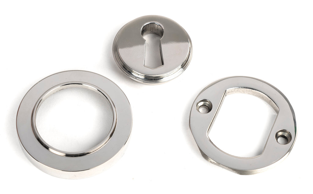 From The Anvil's Polished Marine SS (316) Round Escutcheon