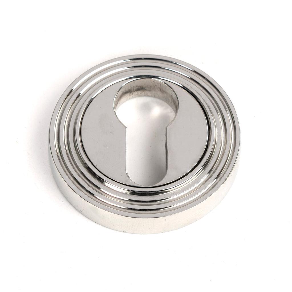 From The Anvil's Polished Marine SS (316) Round Euro Escutcheon