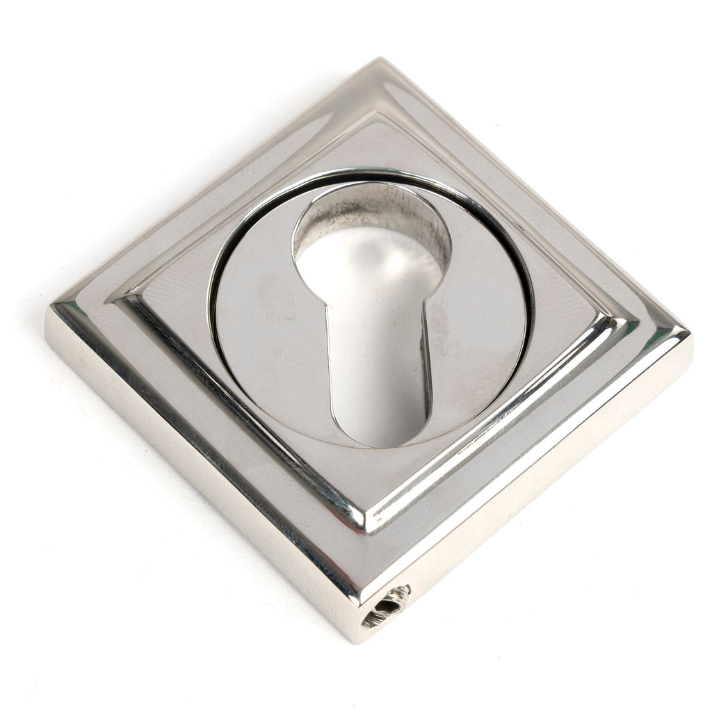 From The Anvil's Polished Marine SS (316) Round Euro Escutcheon