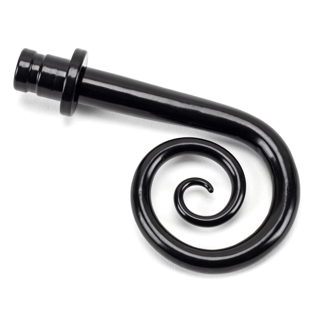 From The Anvil's Black Monkeytail Curtain Finial (pair)